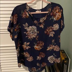 maurices flower shirt